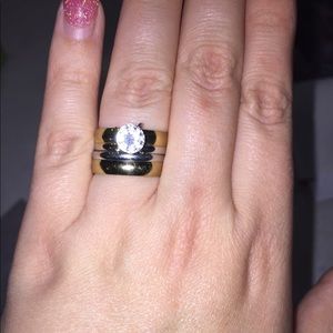 Stainless steel wedding set